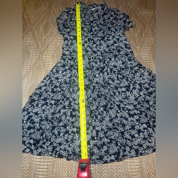 Urban Outfitters Kimchi Blue Women Short Sleeve Floral Button Up Dress,Size XS - Picture 8 of 11